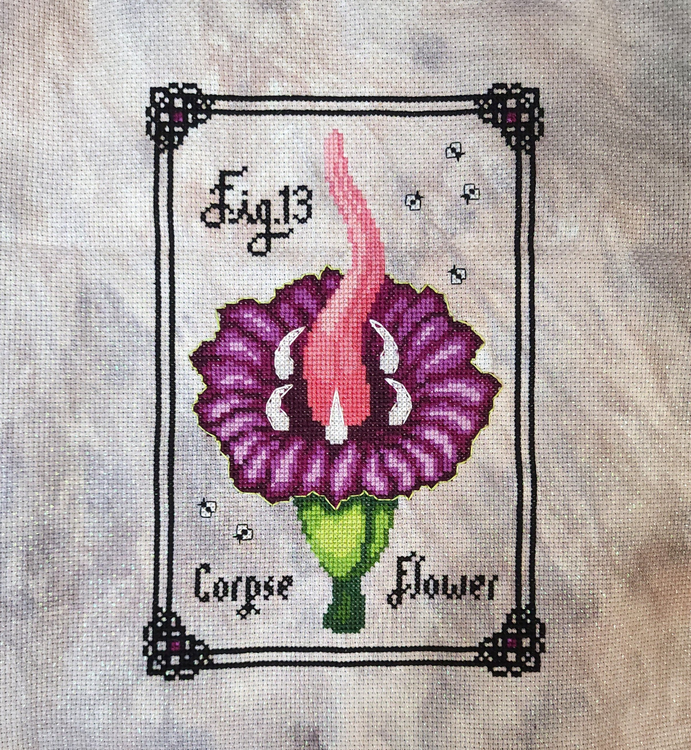 トップス soorploom cross stitch Superbloom Bouquet, printed pattern – Robin Pickens
